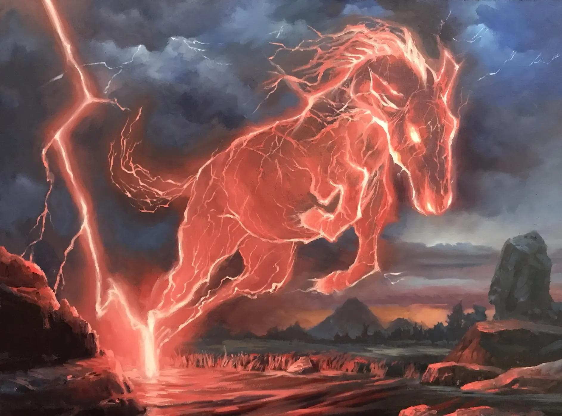 Lucas Graciano. Lightning Mare @Wizards of the Coast 2019